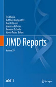 JIMD Reports, Volume 29