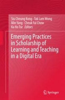 Emerging Practices in Scholarship of Learning and Teaching in a Digital Era