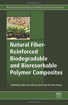 Natural fiber-reinforced biodegradable and bioresorbable polymer composites