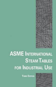 ASME international steam tables for industrial use