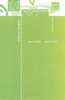 History Studies : University of Limerick History Society Journal