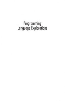 Programming Language Explorations