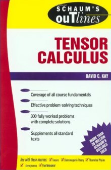 Schaum’s Outline of Tensor Calculus