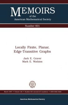 Locally Finite, Planar, Edge-Transitive Graphs