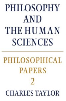 Philosophy and the Human Sciences