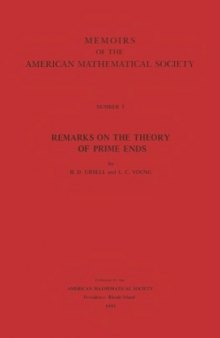 Remarks on the theory of prime ends