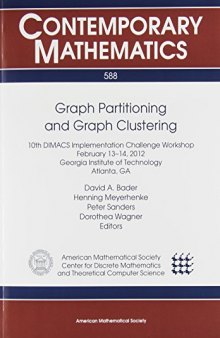 Graph Partitioning and Graph Clustering