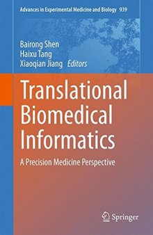 Translational Biomedical Informatics: A Precision Medicine Perspective