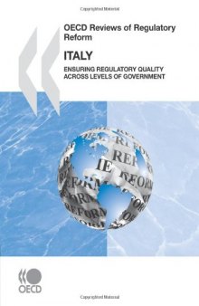 Italy : ensuring regulatory quality across levels of government