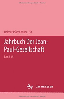  Jahrbuch der Jean-Paul-Gesellschaft