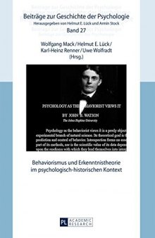 Behaviorismus und Erkenntnistheorie im psychologisch-historischen Kontext