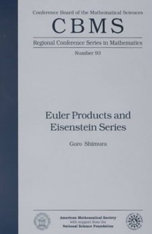 Euler Products and Eisenstein Series