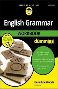 English Grammar Workbook For Dummies, with Online Practice