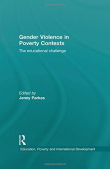 Gender Violence in Poverty Contexts: The educational challenge