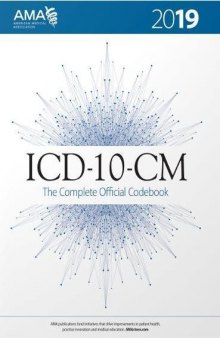 ICD-10-CM 2019 The Complete Official Codebook