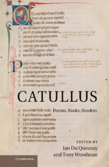 Catullus: Poems, Books, Readers