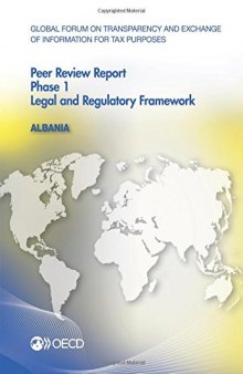Albania 2015. Phase 1, Legal and regulatory framework.