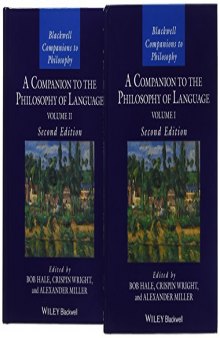 A Companion to the Philosophy of Language