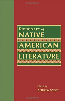 Handbook of Native American Literature