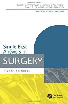 Single Best Answers in Surgery, Second Edition