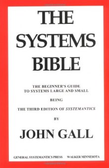 SYSTEMANTICS. THE SYSTEMS BIBLE