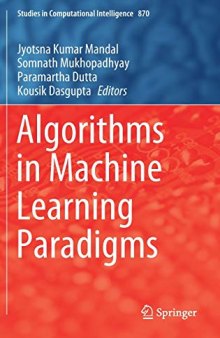 Algorithms In Machine Learning Paradigms