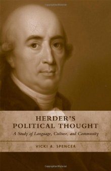 Herder's Political Thought: A Study on Language, Culture and Community