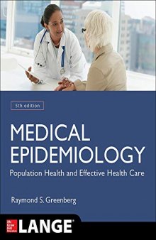 Medical Epidemiology: Population Health and Effective Health Care, Fifth Edition (LANGE Basic Science)