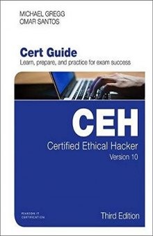 Pearson Education: Certified Ethical Hacker (CEH) Version 10 (Certification Guide)