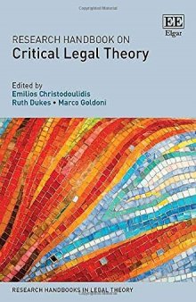 Research Handbook on Critical Legal Theory