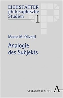 Analogie des Subjekts: Aus dem Italienischen von Thomas Hünefeldt