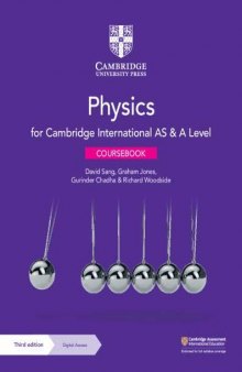 Cambridge International AS & A Level Physics Coursebook with Digital Access (2 Years)