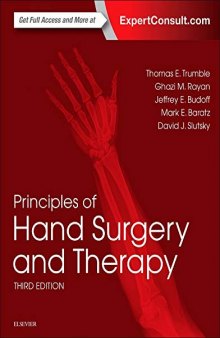 Principles of Hand Surgery and Therapy