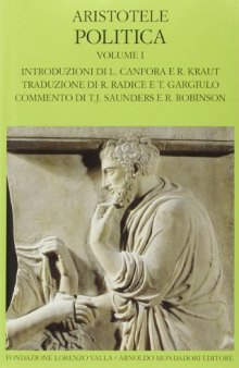 Politica. Testo greco a fronte. Libri I-IV