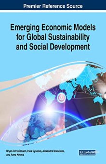 Emerging Economic Models for Global Sustainability and Social Development