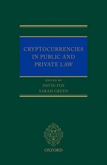 Cryptocurrencies in Public and Private Law