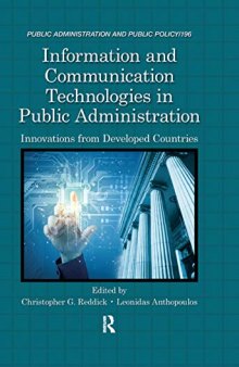 Information and Communication Technologies in Public Administration: Innovations from Developed Countries