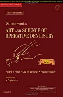 Sturdevant's Art & Science of Operative Dentistry: Second South Asia Edition