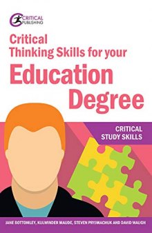 Critical Thinking Skills for your Education Degree