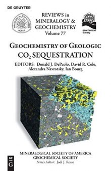 Geochemistry of Geologic CO2 Sequestration