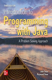 Introduction to Programming with Java: A Problem Solving Approach