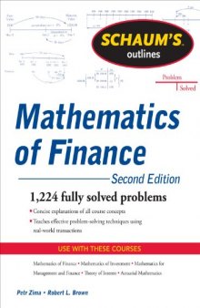 Schaum's Outline of Mathematics of Finance