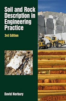 Soil and Rock Description in Engineering Practice