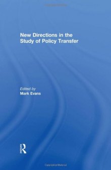 New Directions in the Study of Policy Transfer