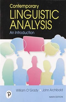 Contemporary Linguistic Analysis: An Introduction (9th Edition)