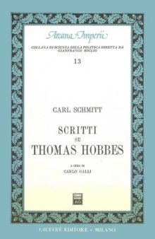 Scritti su Thomas Hobbes