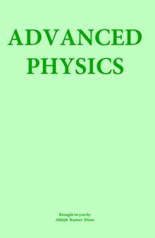 Advanced Physics