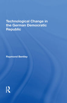 Technological Change in the German Democratic Republic