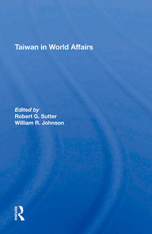 Taiwan in World Affairs