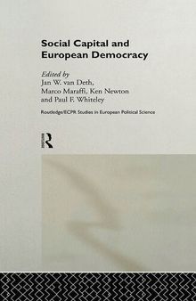 Social Capital and European Democracy